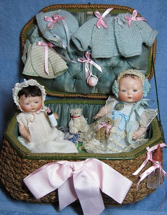 639 Best Antique Child Dolls With Wardrobes Images On Pinterest
