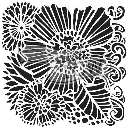 Crafters Workshop TCW-809 Template 12X12 Ocean Window