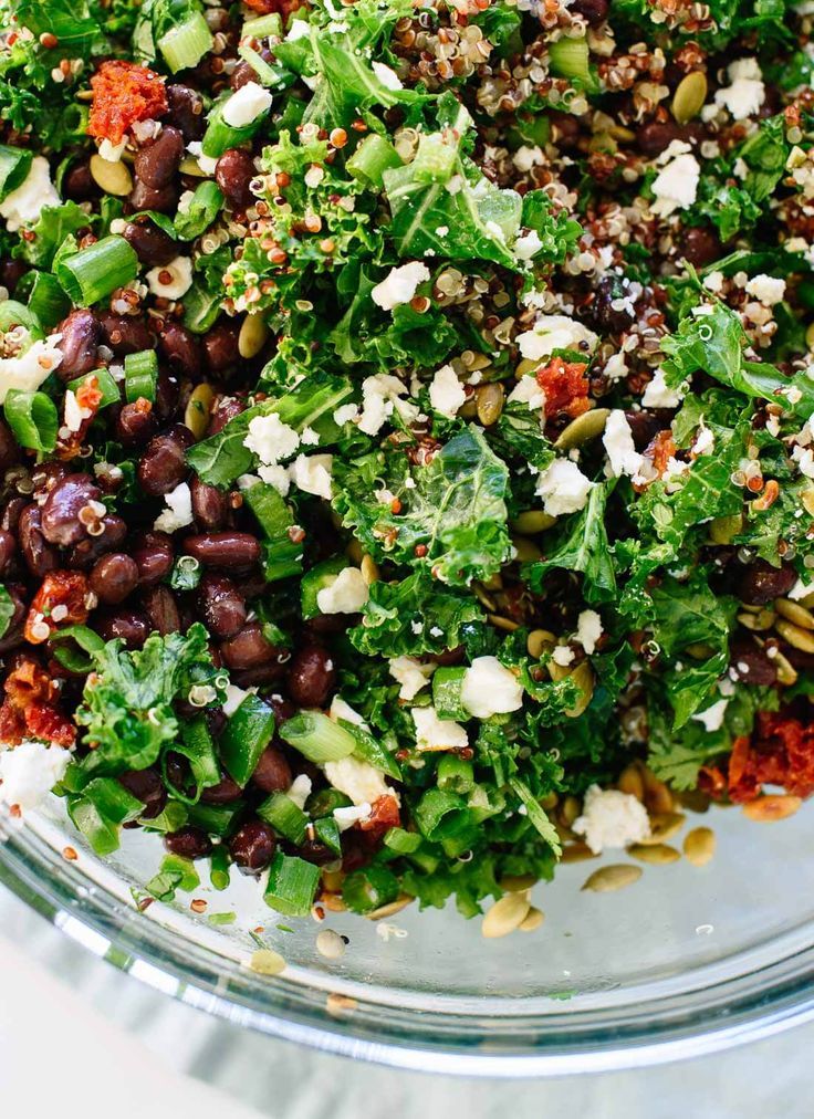 Kale Salad Quinoa Mexican Ish Kale Quinoa Salad Recipe Kale Quinoa Salad Quinoa Salad Recipes Quinoa Salad