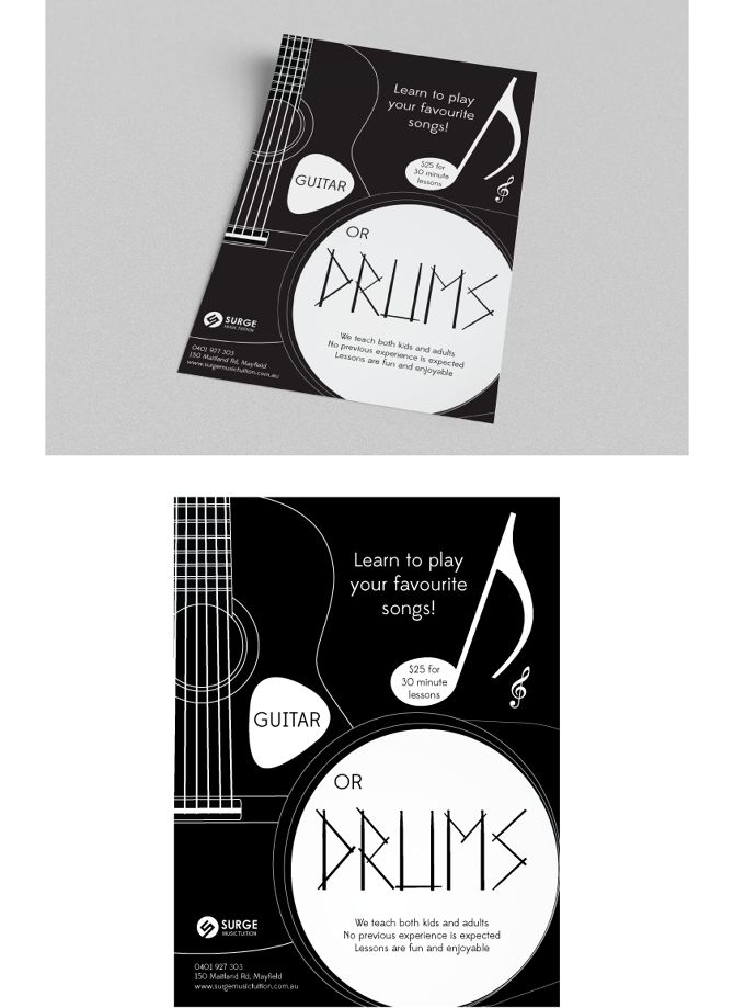 28 best music images on pinterest flyers leaflets and music ed music lesson flyers