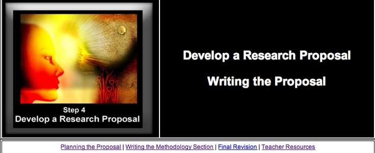 Exceptionally detailed, linked and relevant resource on developing - how to develop a research proposal Exceptionally detailed, linked and relevant resource on developing - how to develop a research proposal
