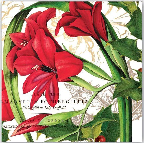 Navidad Papel Servilletas Para Decoupage Y Artesanía