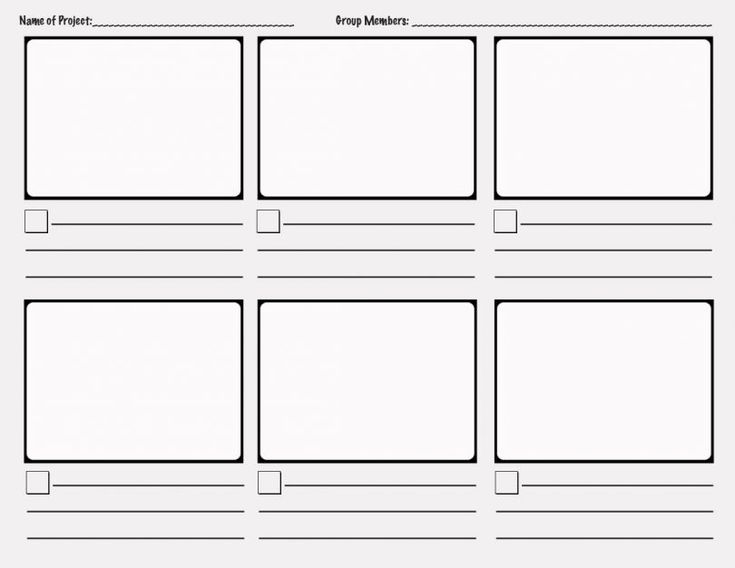 Adobe illustrator storyboard template prntbl concejomunicipaldechinu