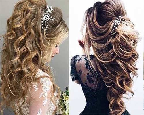 تسريحات عرايس للشعر الطويل تساريح فخمة Beauty Cute Beauty Hair Care And Styling