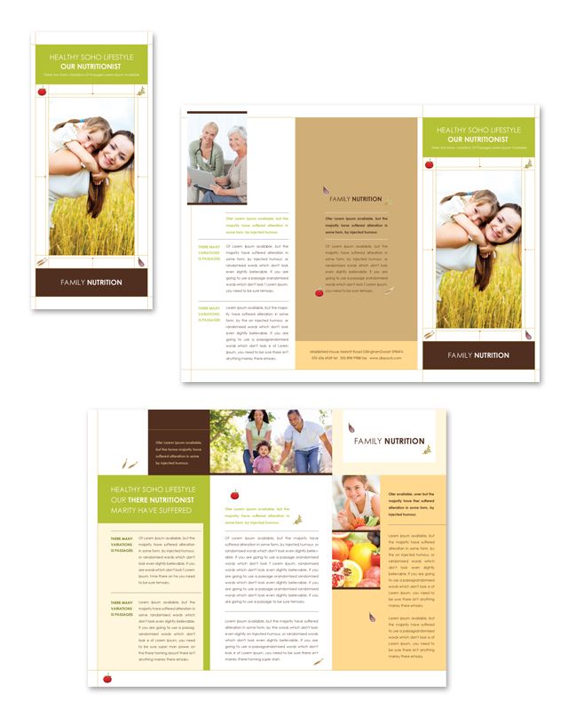 creative handout templates
