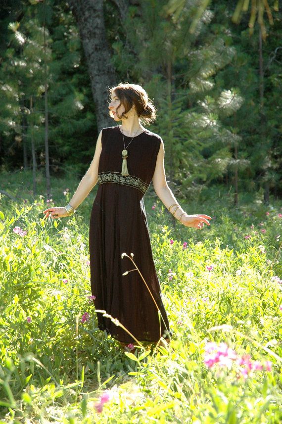 Long black grecian gown sale