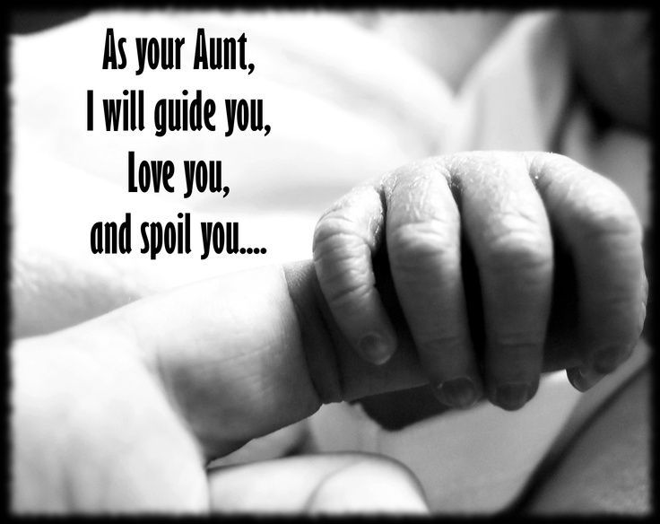 Put a card in your sweet niece or nephews baby book or give it at the