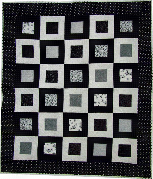 High contrast 7 best black and white quilting patterns High contrast 7 best black and white quilting patterns