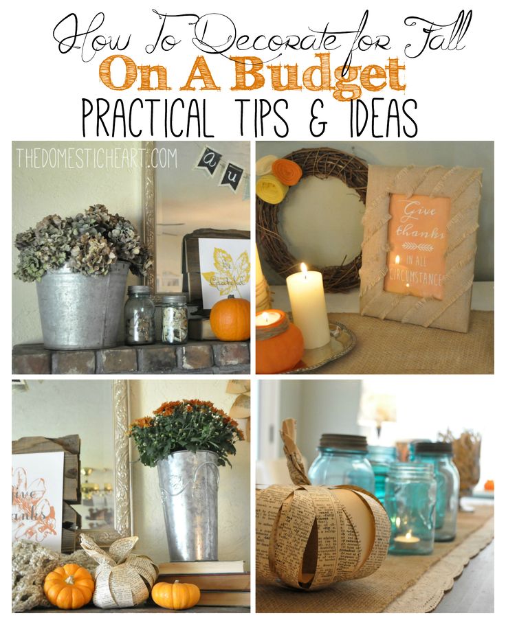 when you are on a budget it isnt always easy to find ways to decorate your home if you love to decorate for fall but dont have a lot to spend - Decorating For Halloween On A Budget when you are on a budget it isnt always easy to find ways to decorate your home if you love to decorate for fall but dont have a lot to spend - Decorating For Halloween On A Budget