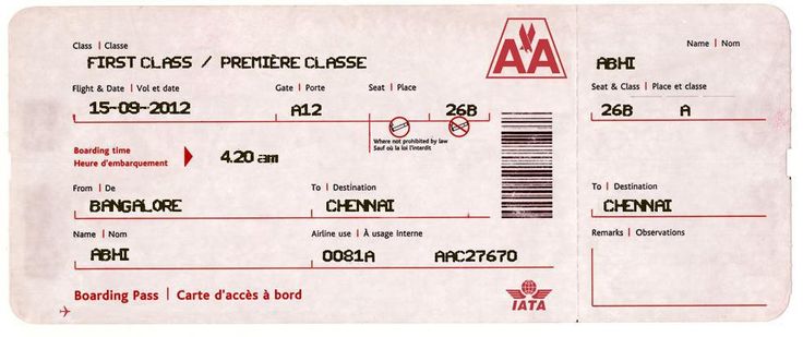 27 best airline boarding pass ticket template examples thogati Thogati #SampleResume #PlaneTicketTemplate