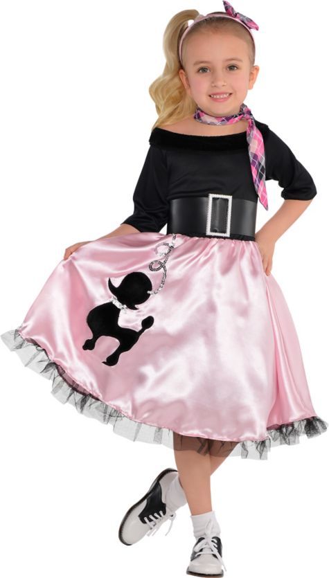 toddler girls miss sock hop costume party city