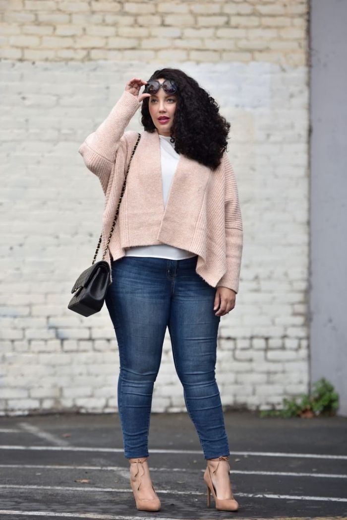 rosa jacke dunkelblaue jeans rosa jacke dunkelblaue jeans