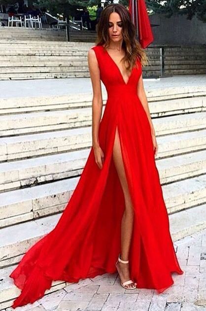 Prom Dresses Red Shoes