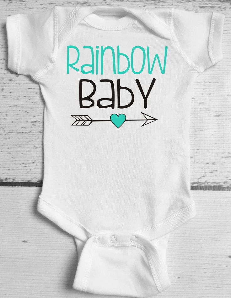 Rainbow Baby / Baby Bodysuit / infant shirt / newborn baby clothes / rainbow bab...
