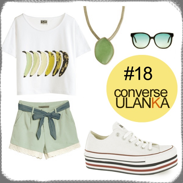 converse negras ulanka