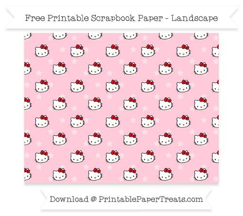 hello kitty cut out template