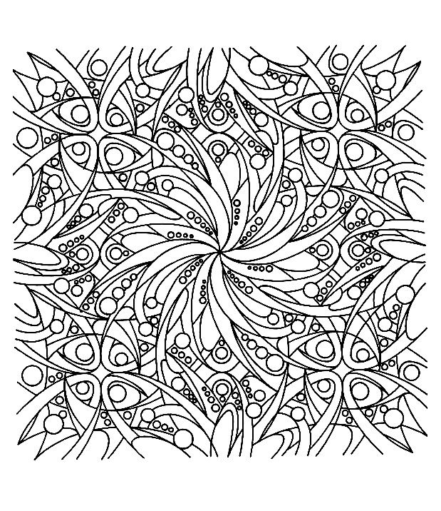Zen Anti Stress Adult Coloring Pages Printable And Book To Print For Free Find More Online Kids Adults Of