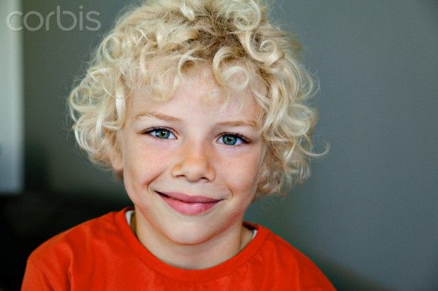 Short Curly Blond Mature Hair