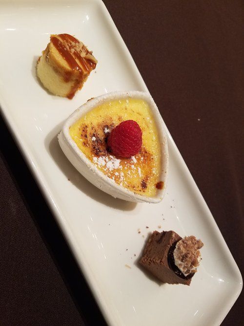 Dessert Trio Perry S Steak House Birmingham Alabama Restaurants Perry S Steak House Birmingham Alabama