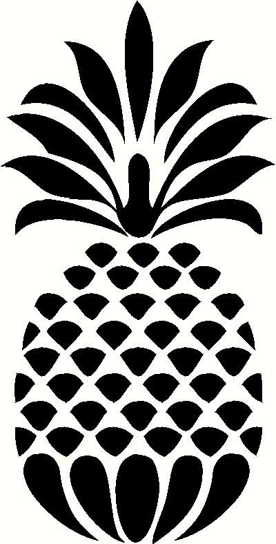 black and white pineapple png stencil decorative pineapple monograms stencils vinyl decals silhouette black and white pineapple png stencil decorative pineapple monograms stencils vinyl decals silhouette