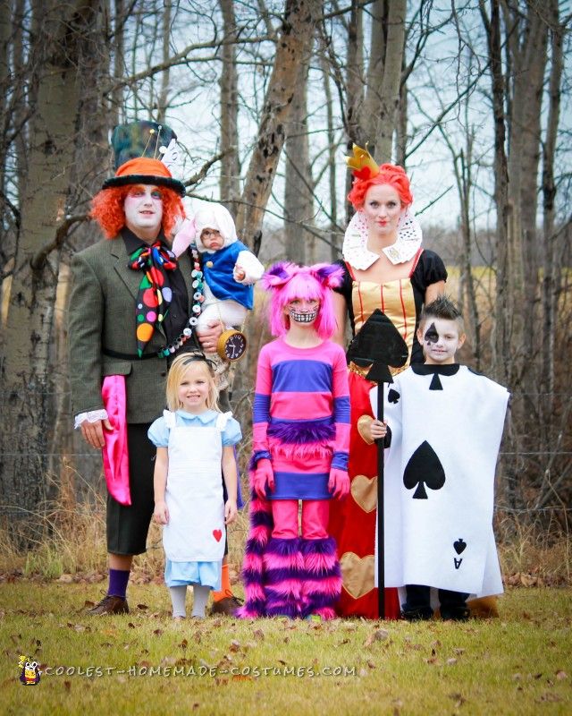 alice in wonderland family costumes group halloween costume ideas pinterest alice costumes and halloween costumes