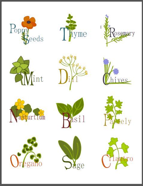 garden labels art google search 6th grade planters pinterest