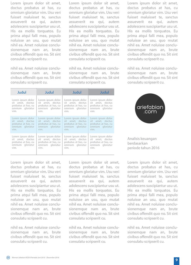 annual reports sample