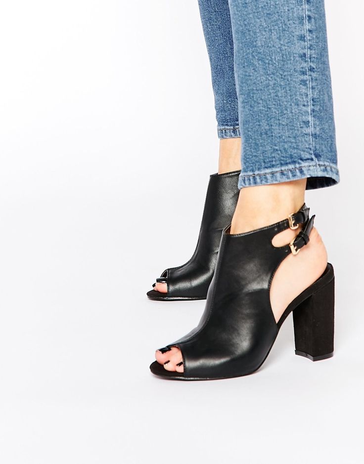 Buy Women Shoes / Daisy Street Cut Out Double Strap Anke Boots Buy Women Shoes / Daisy Street Cut Out Double Strap Anke Boots
