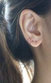 33 Ideas Tattoo Small Ear Peircings #earpeircings 33 Ideas Tattoo Small Ear Peir...
