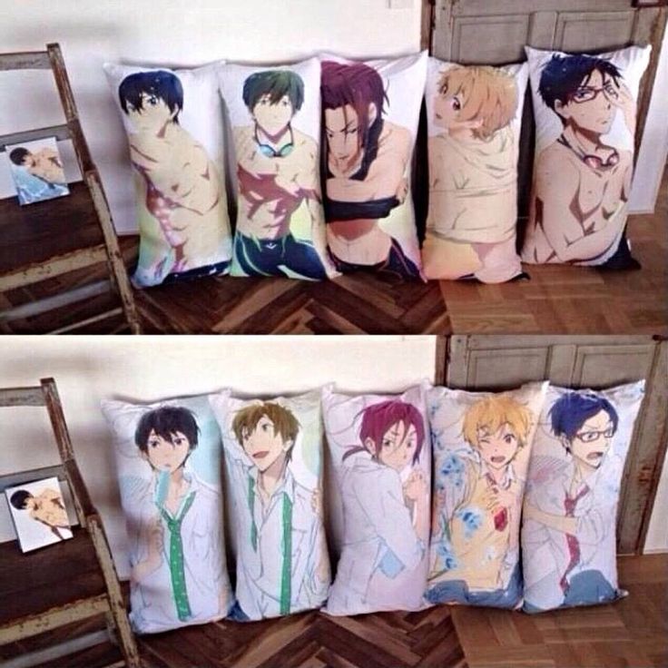 Free anime body pillow