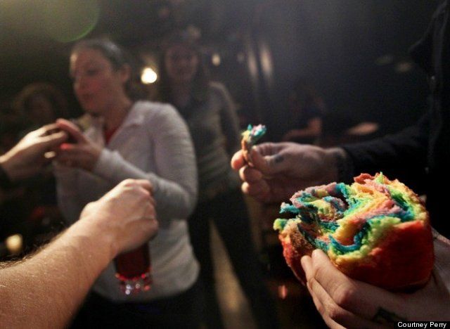 rainbow communion bread - One way for a church to honor and support those who ha...
