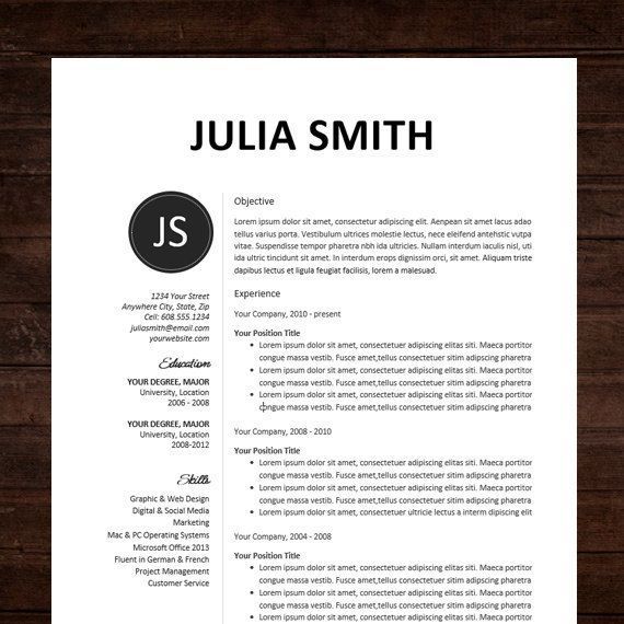 16 best Clean Resumes images on Pinterest Resume, Resume design