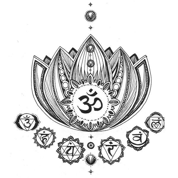 Lotus bouddha dessin