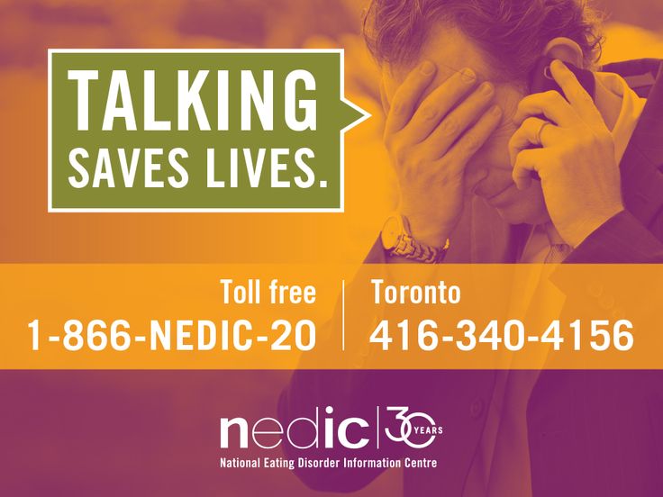 Anorexia support helplines