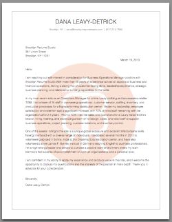 advertising operations manager cover letter
