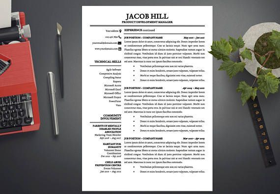 Resume template with a cover letter and references template! Get a great resume instantly! Resume idea, pretty resume, beautiful resume, personal resume, resume examples, perfect resume example, good resume, job resume, clean resume, best resume templates, resume samples, resume building, resume design template, creative resume ideas, resume template word, resume references, resume inspiration, professional resume template, downloadable resume templates, cv template, resume design layout, resume