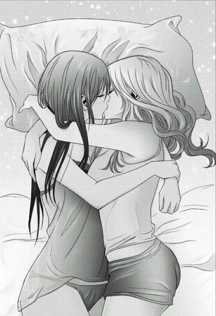 Anime lesbian fan art
