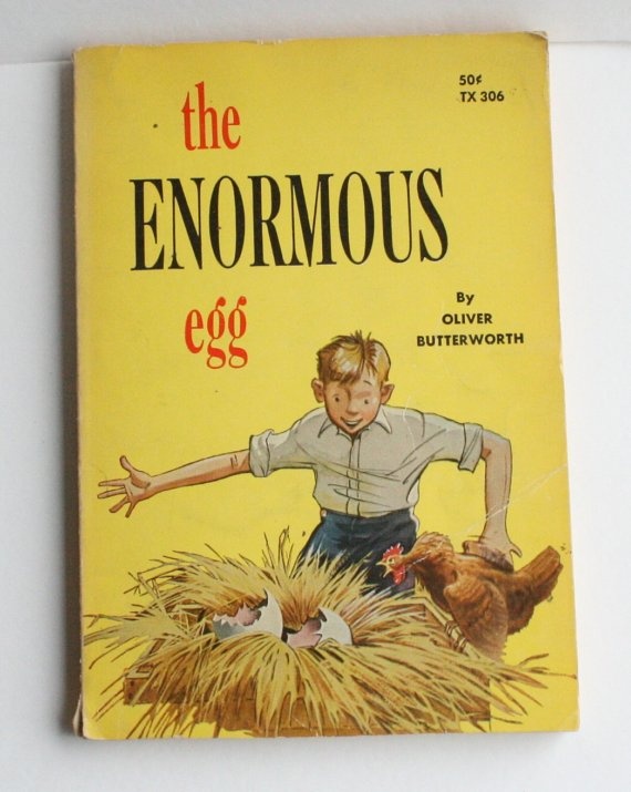 The Enormous Egg | Childrens books, Vintage children's books, Favorite