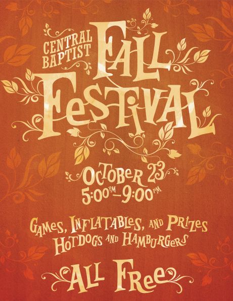 finished fall festival poster poster exploration fall festival fall festival poster ideas