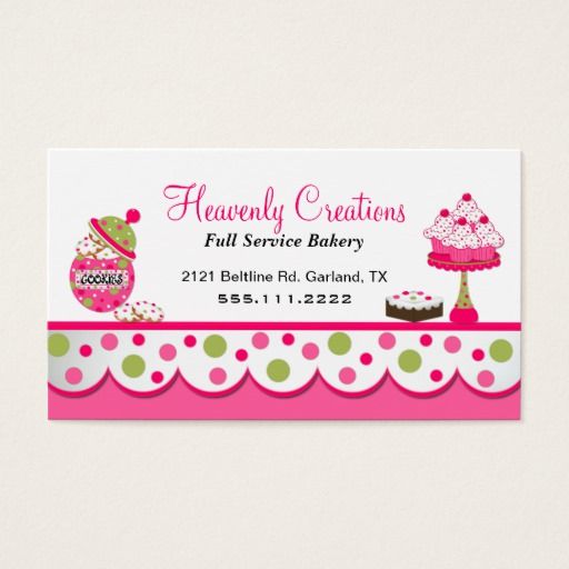 367 best bakery business cards images on pinterest bakery business bakery business card