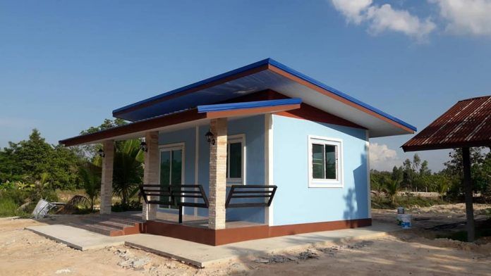 บ านช นเด ยว สไตล โมเด ร น ขนาด 2 ห องนอน งบประมาณ 650 000 บาท บ านถ กด ห องนอน บ าน บ านใหม