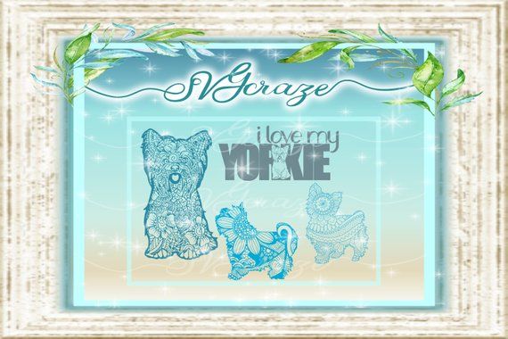 Download Yorkie Yorkshire Terrier Dog Mandala Zentangle Bundle Svg Etsy Mandala Yorkie Yorkshire Terrier