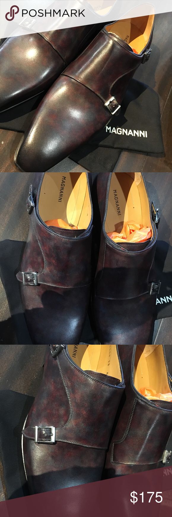 Magnanni men’s shoes size 13 Retails for $500 brand new in box comes with sho...