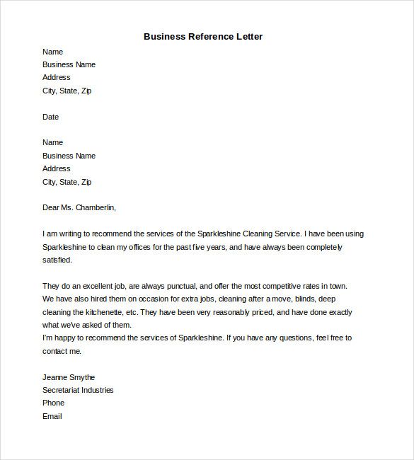 formal letter word template