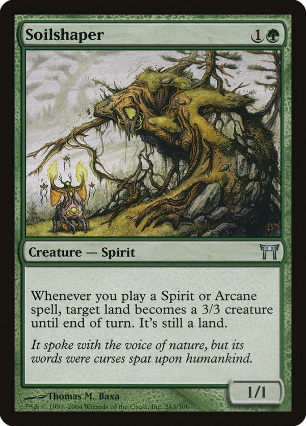 4x MTG: Soilshaper CHK Champions of Kamigawa Green Uncommon