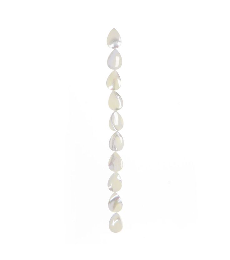 Teardrop Mother Of Pearl Shell Beads 7 Teardrop Mother Of Pearl Shell Beads 7