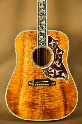 Gibson Master Museum Hummingbird Koa Ren Ferguson Custom