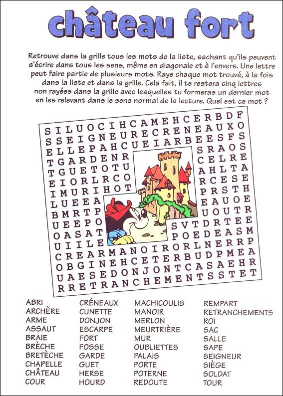 jeu du mot mystère à imprimer puzzles word search on coloriage de reponse id=96164