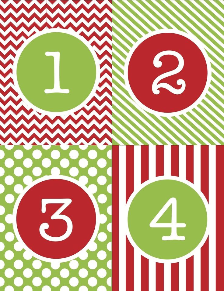 how to calendar numbers 1 31 for spring in 2020 printable advent
