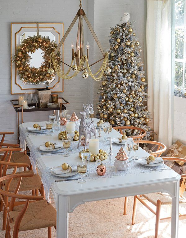 Holiday Ideas For Living Rooms Glamourous Dining Room Holiday Decor Table Top Decor